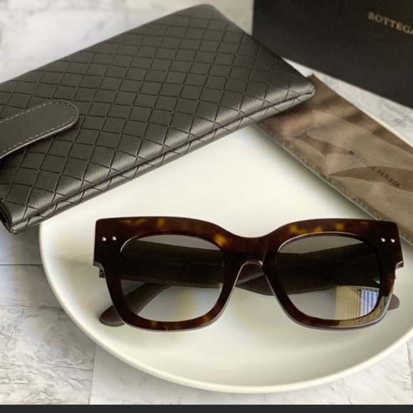 Bottega Veneta Accessories - Bottega Veneta 49mm Reto Cat Sunglasses